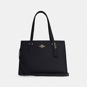 Coach Tatum Carryall NWT in Midnight Oxblood